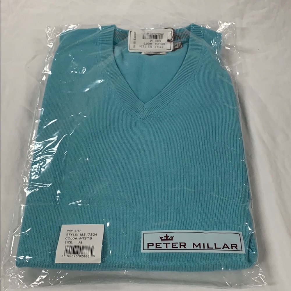 Peter Millar V-Neck Mens Sweater (80)